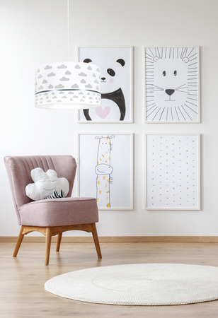 HEXE PIKKI  Lampa dziecięca sufitowa wisząca 1 x E27 0545