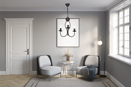 HEXE ARTHUR Lampa sufitowa żyrandol E14 metal 3 x 40W 0047