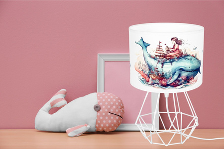 HEXE OCEAN Lampa dziecięca stojąca biurkowa 1 x E27 0926