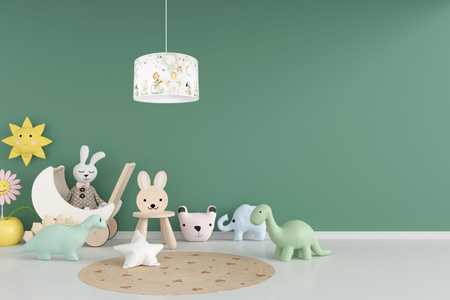 HEXE CIRCUS 2 CYRK 2 Lampa dziecięca sufitowa wisząca 1 x 60W 0912