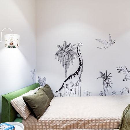 HEXE BEARS Lampa dziecięca ścienna kinkiet 1 x 60W 0909