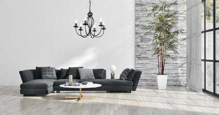 HEXE ARTHUR Lampa sufitowa żyrandol E14 metal 6 x 40W 0049