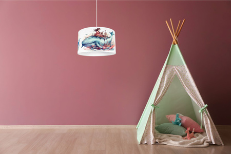 HEXE OCEAN Lampa dziecięca sufitowa wisząca 1 x E27 0924