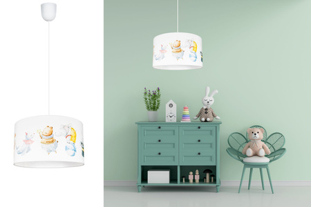 HEXE CIRCUS Lampa dziecięca sufitowa wisząca 1 x 60W 0900