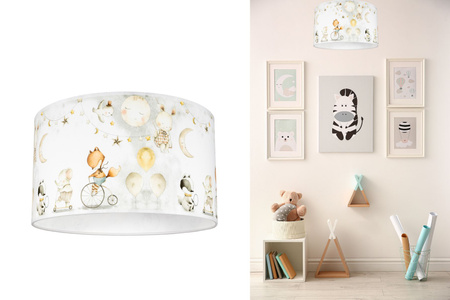 HEXE CIRCUS 2 CYRK 2 Lampa dziecięca sufitowa plafon 1 x 60W 0915