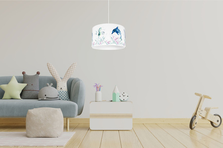 HEXE OCEAN Lampa dziecięca sufitowa wisząca 1 x 60W 0904