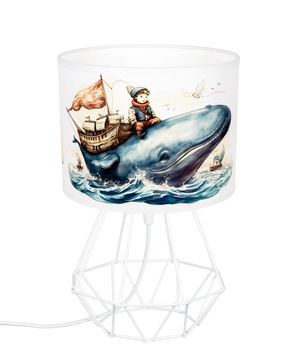 HEXE OCEAN Lampa dziecięca stojąca biurkowa 1 x 60W 0922