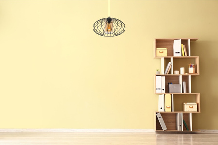 HEXE CORRINI Lampa sufitowa żyrandol E27 metal 1 x 60W czarny miodowy 0210