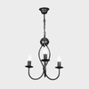HEXE ARTHUR Lampa sufitowa żyrandol E14 metal 3 x 40W 0047
