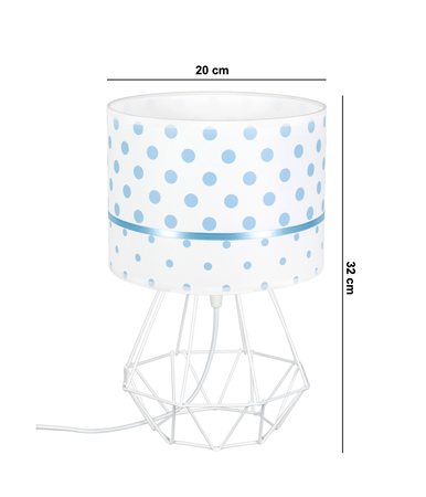 HEXE PIKKI  Lampa dziecięca stojąca biurkowa 1 x E27 0556