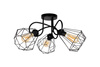 HEXE DIAMENT  Lampa sufitowa żyrandol  metal 3 x 60W czarny 0056