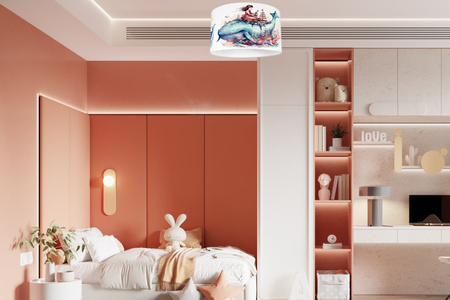HEXE OCEAN Lampa dziecięca sufitowa plafon 1 x E27 0927