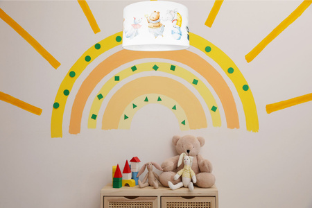 HEXE CIRCUS Lampa dziecięca sufitowa plafon 1 x 60W 0903