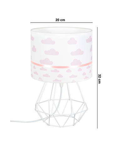 HEXE PIKKI  Lampa dziecięca stojąca biurkowa 1 x E27 0544