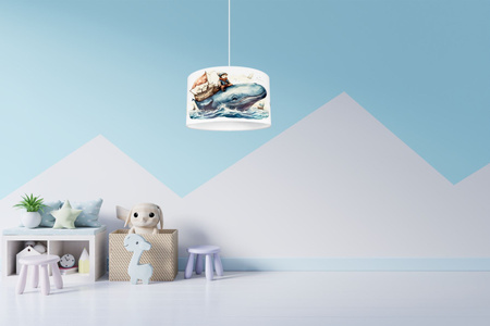 HEXE OCEAN Lampa dziecięca sufitowa wisząca 1 x 60W 0920