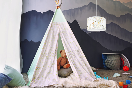 HEXE CIRCUS 2 CYRK 2 Lampa dziecięca sufitowa wisząca 1 x 60W 0912