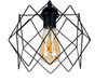 HEXE GALL Lampa sufitowa żyrandol E27 metal 2 x 60W czarny 0323