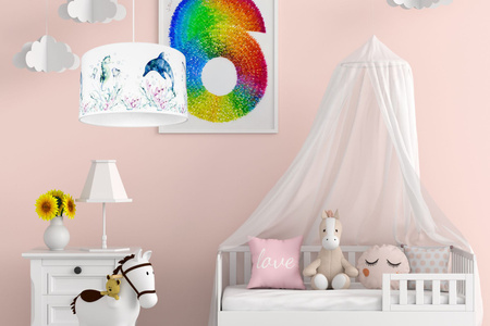 HEXE OCEAN Lampa dziecięca sufitowa wisząca 1 x 60W 0904