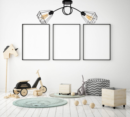 HEXE DIAMENT Lampa sufitowa żyrandol metal 2 x 60W czarny 0055