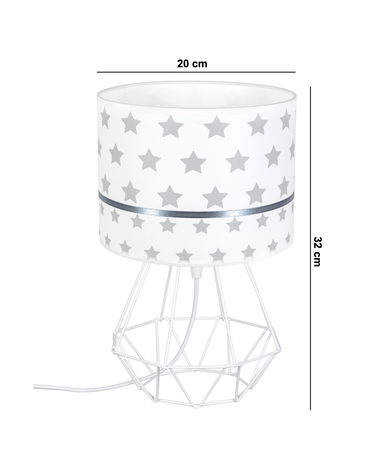 HEXE PIKKI  Lampa dziecięca stojąca biurkowa 1 x E27 0554