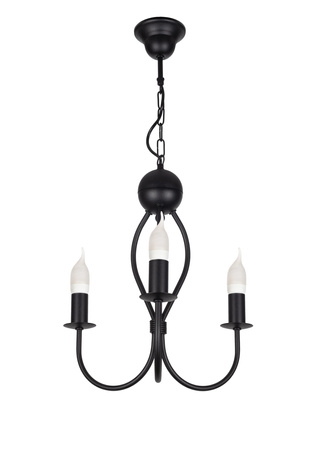 HEXE ARTHUR Lampa sufitowa żyrandol E14 metal 3 x 40W 0047