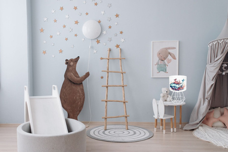 HEXE OCEAN Lampa dziecięca stojąca biurkowa 1 x E27 0926