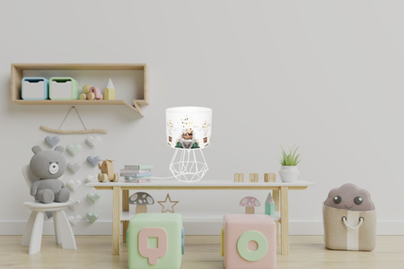 HEXE BEARS Lampa dziecięca stojąca biurkowa 1 x 60W 0910