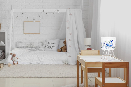 HEXE OCEAN Lampa dziecięca stojąca biurkowa 1 x E27 0930