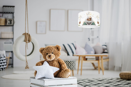 HEXE BEARS Lampa dziecięca sufitowa wisząca 1 x 60W 0908