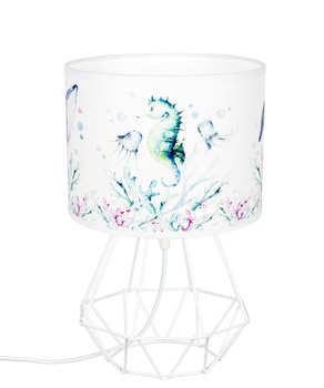 HEXE OCEAN Lampa dziecięca stojąca biurkowa 1 x 60W 0906