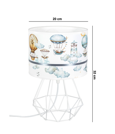 HEXE PIKKI Lampa dziecięca stojąca biurkowa 1 x E27 0538