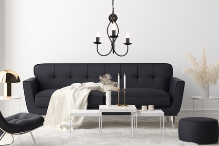 HEXE ARTHUR Lampa sufitowa żyrandol E14 metal 3 x 40W 0047