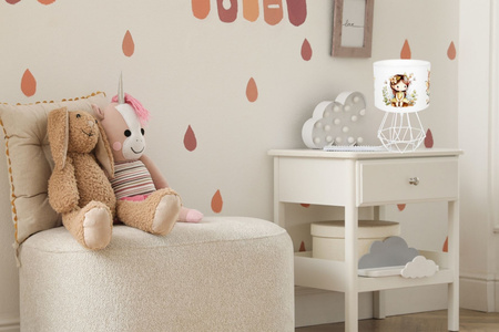 HEXE FAIRIES Lampa dziecięca stojąca biurkowa 1 x E27 0934