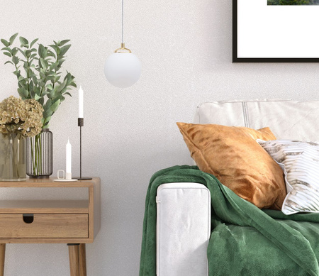 HEXE FIRA GOLD Lampa sufitowa żyrandol E27 METAL / SZKŁO 1 x 60W 0784