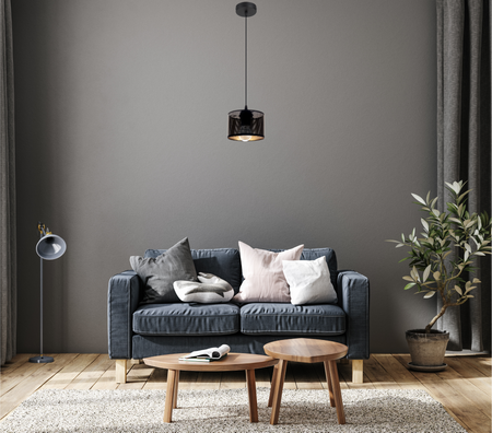 HEXE ALDO Lampa sufitowa żyrandol E27 metal 1 x 60W 0016