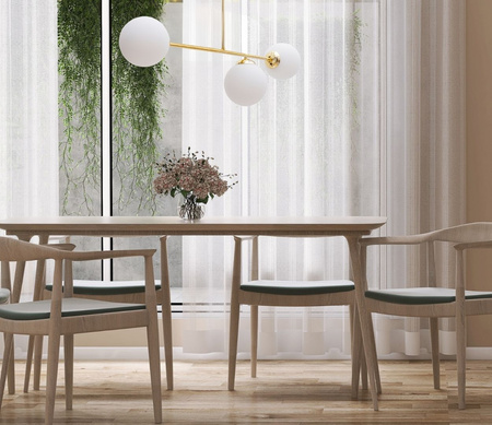 HEXE FIRA GOLD Lampa sufitowa żyrandol E27 metal szkło 3 x 60W 0776