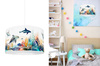 HEXE OCEAN Lampa dziecięca sufitowa wisząca 1 x 60W 0916