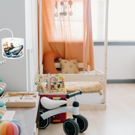 HEXE OCEAN Lampa dziecięca ścienna kinkiet 1 x 60W 0921