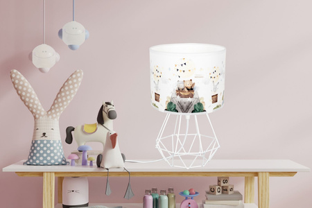HEXE BEARS Lampa dziecięca stojąca biurkowa 1 x 60W 0910