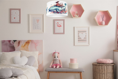 HEXE OCEAN Lampa dziecięca sufitowa plafon 1 x E27 0927