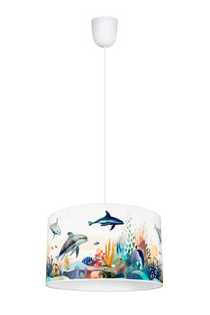 HEXE OCEAN Lampa dziecięca sufitowa wisząca 1 x 60W 0916