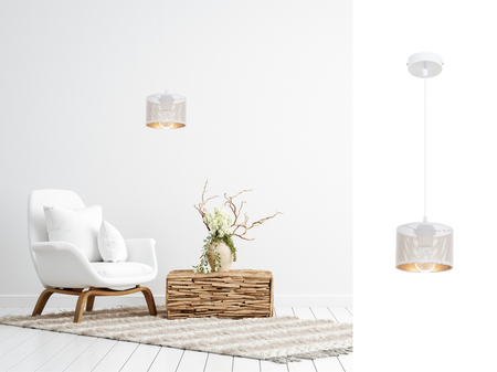 HEXE ALDO Lampa sufitowa żyrandol E27 metal 1 x 60W 0008