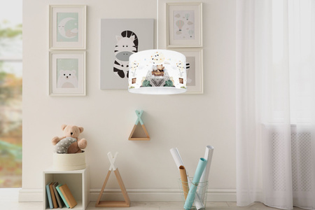 HEXE BEARS Lampa dziecięca sufitowa wisząca 1 x 60W 0908