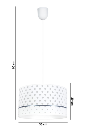 HEXE PIKKI  Lampa dziecięca sufitowa wisząca 1 x E27 0559