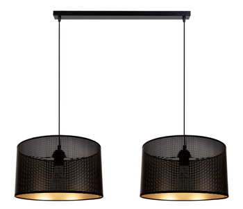 HEXE ALDO Lampa sufitowa żyrandol E27 metal 2 x 60W 0017