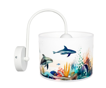 HEXE OCEAN Lampa dziecięca ścienna kinkiet 1 x 60W 0917