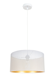 HEXE ALDO Lampa sufitowa żyrandol E27 metal 1 x 60W 0007