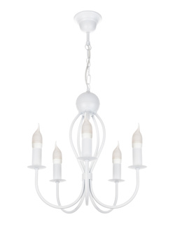 HEXE ARTHUR Lampa sufitowa żyrandol E14 metal 5 x 40W 0201