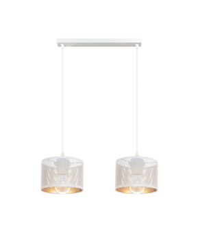 HEXE ALDO Lampa sufitowa żyrandol E27 metal 2 x 60W 0013