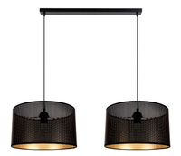 HEXE ALDO Lampa sufitowa żyrandol E27 metal 2 x 60W 0017